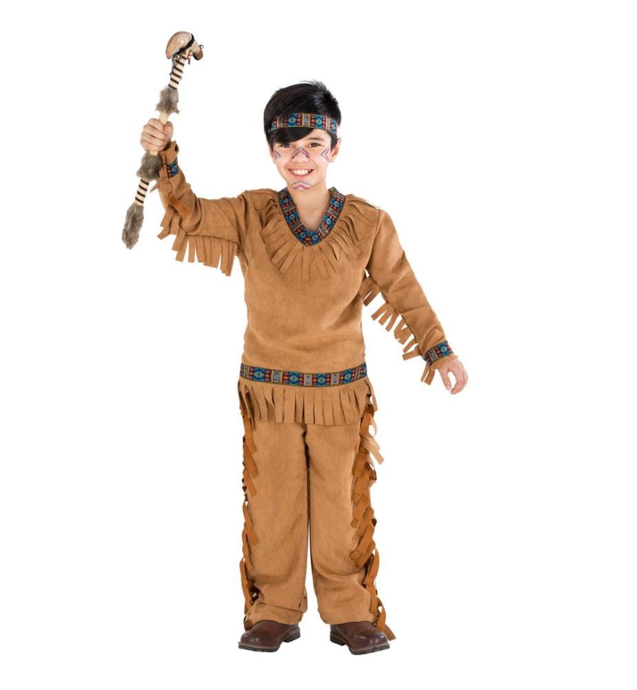 Jungenkostüm Indianer einsamer Wolf