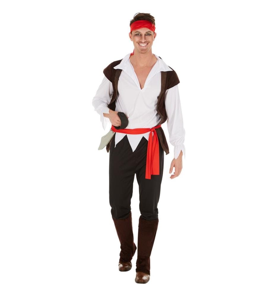 Costume da uomo - Capitano pirata Barbariccia