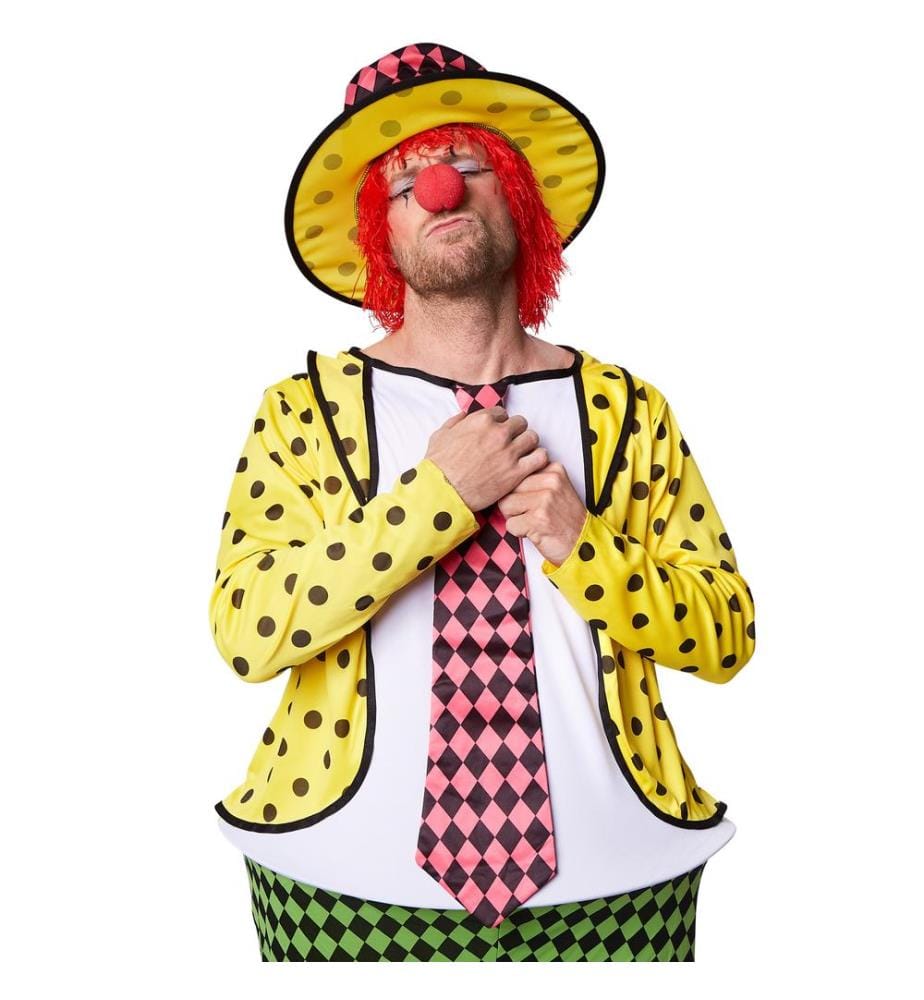 Costume da uomo - Pingue clown Pepe