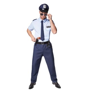 Herrenkostüm Police Officer