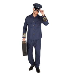 Herrenkostüm Pilot