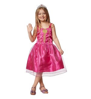 Costume da bambina - ragazza - Principessa Rosa rosea