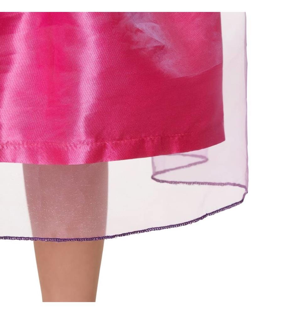 Mädchenkostüm Prinzessin pinke Rose