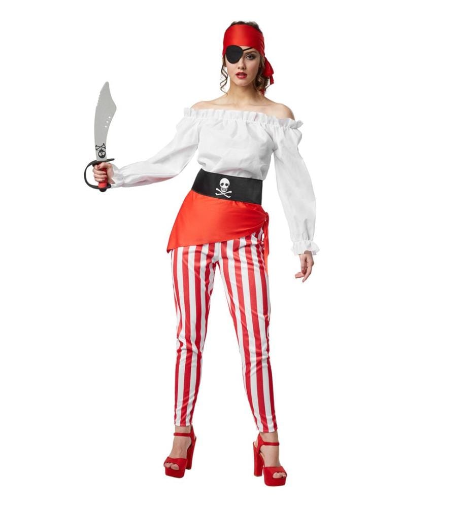 Costume de pirate des mers pour femme