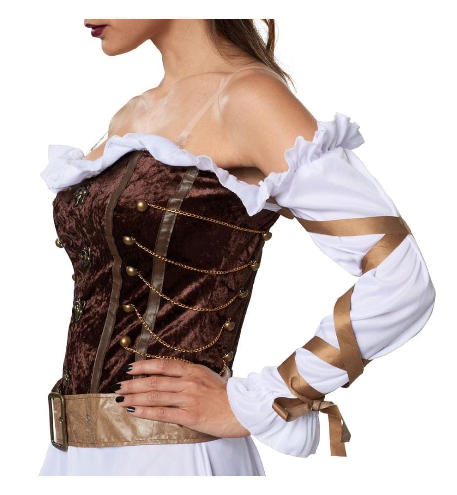 Femme garde du palais steampunk