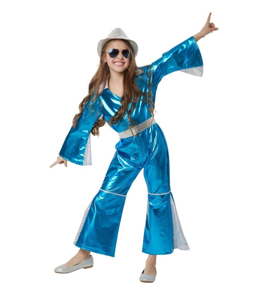 Mädchenkostüm Glitzerndes Disco Starlet