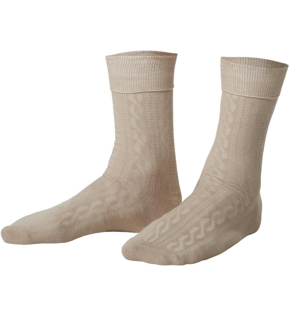 Chaussettes beige