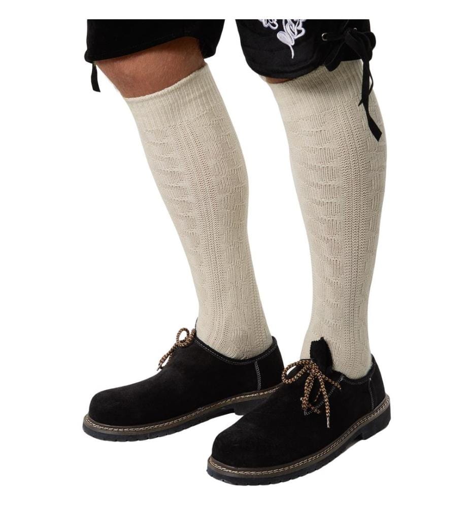 Chaussettes hautes blanches