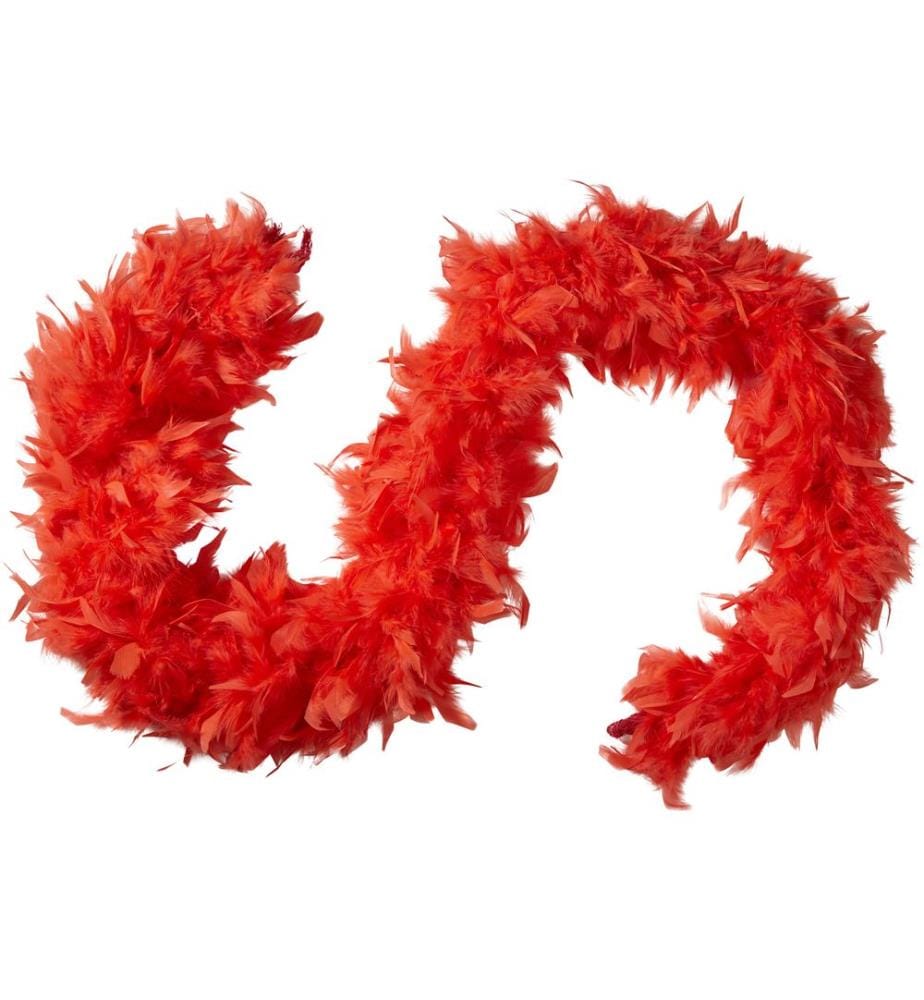Boa et duveteux en plumes