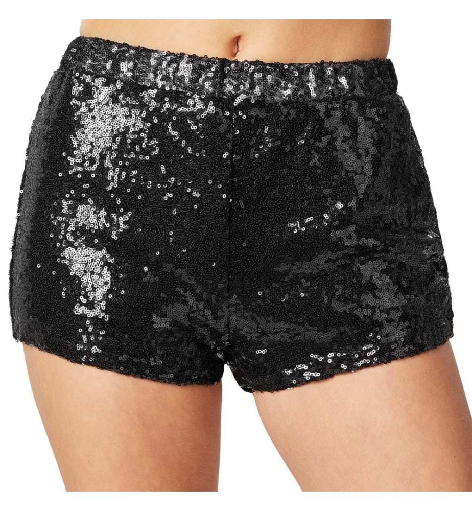 Short à paillettes