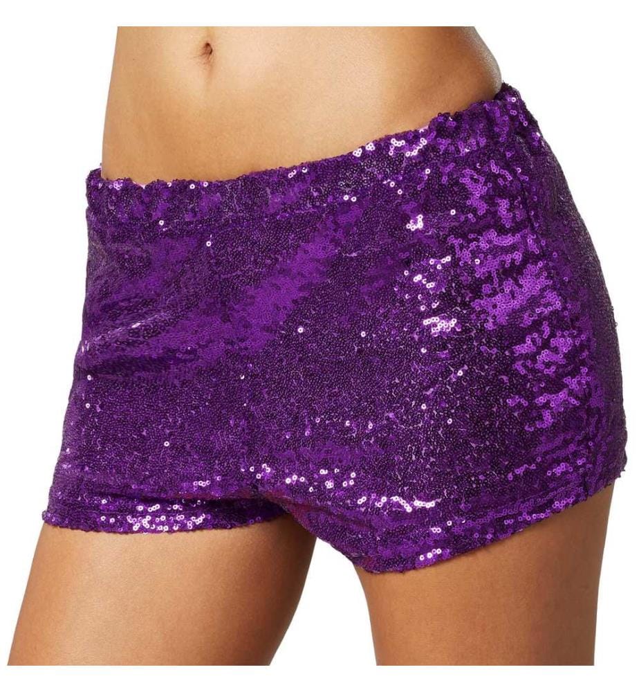 Short con paillettes