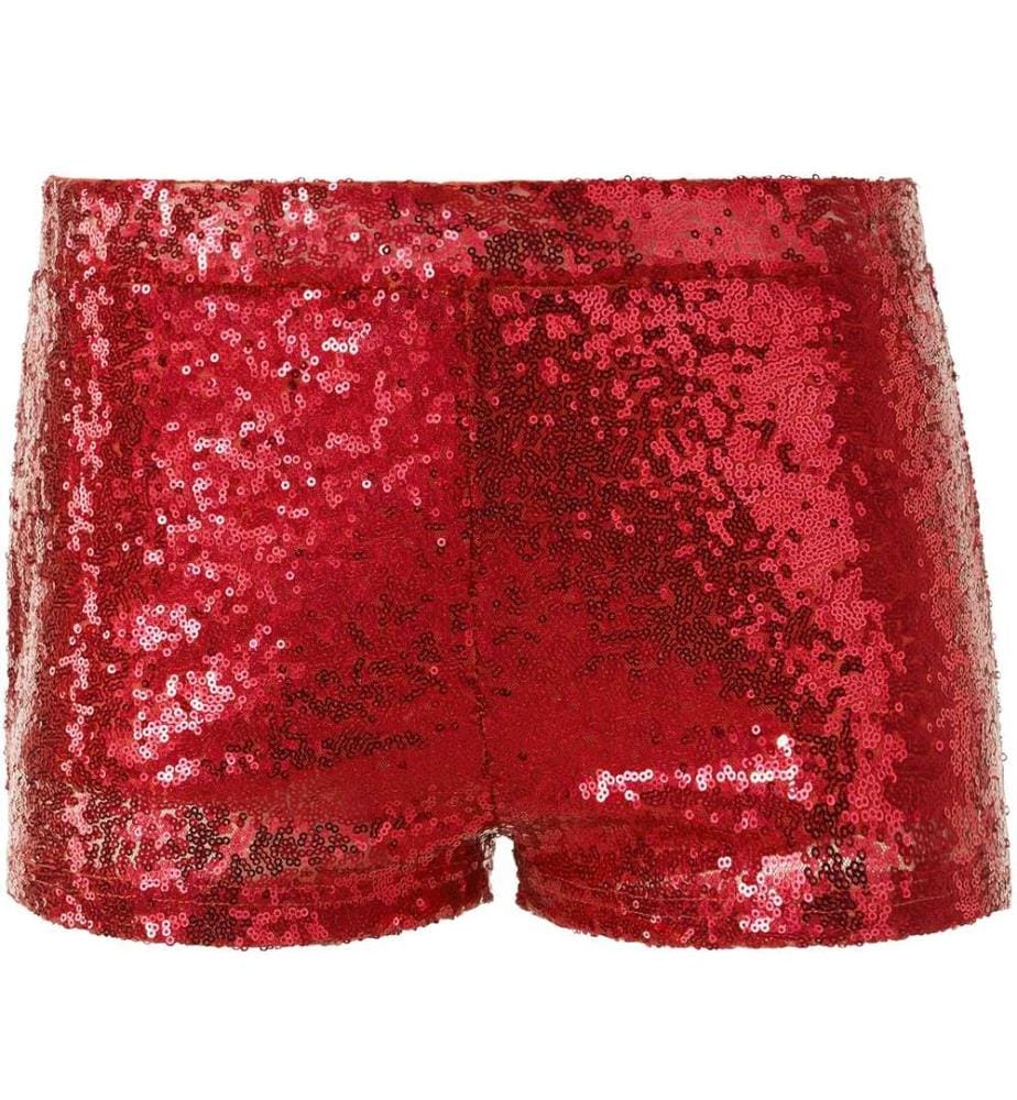 Short à paillettes