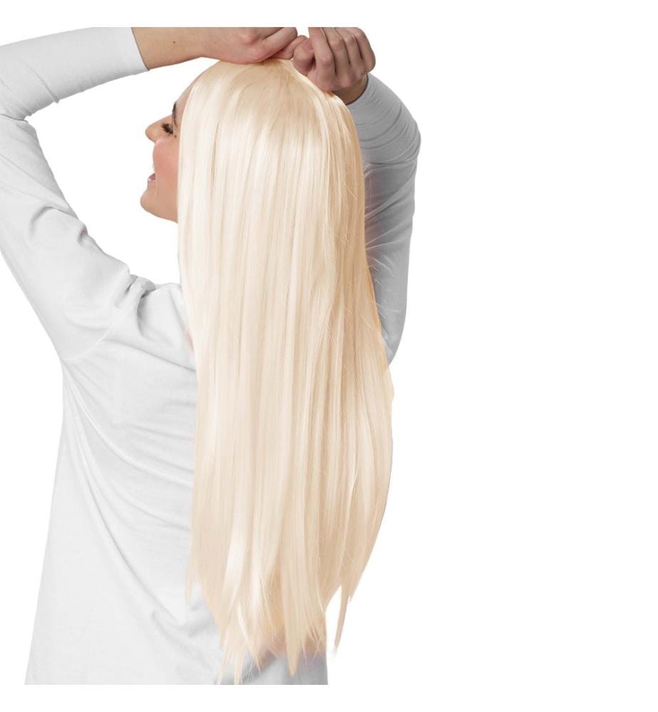 Perruque cheveux longs lisses