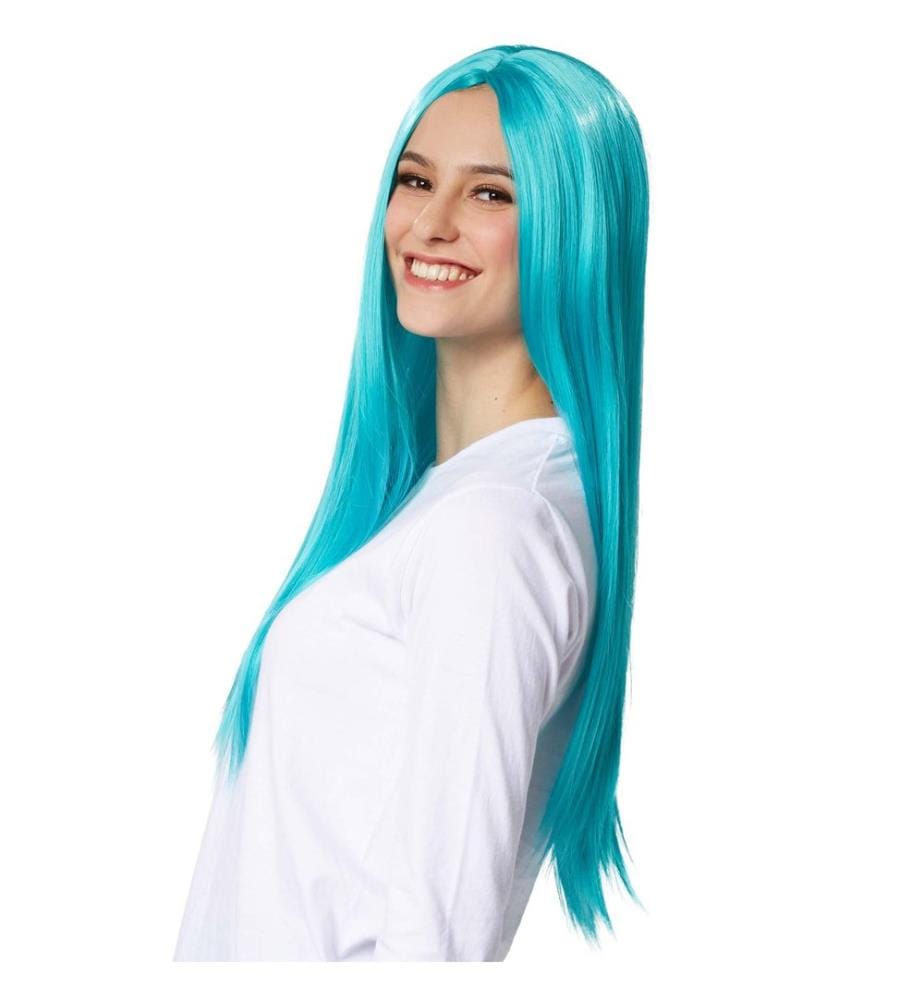 Perruque cheveux longs lisses