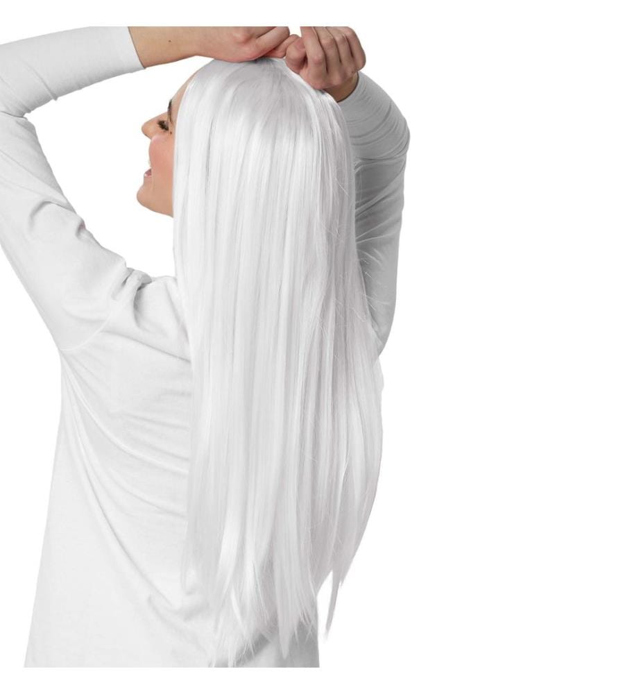 Perruque cheveux longs lisses
