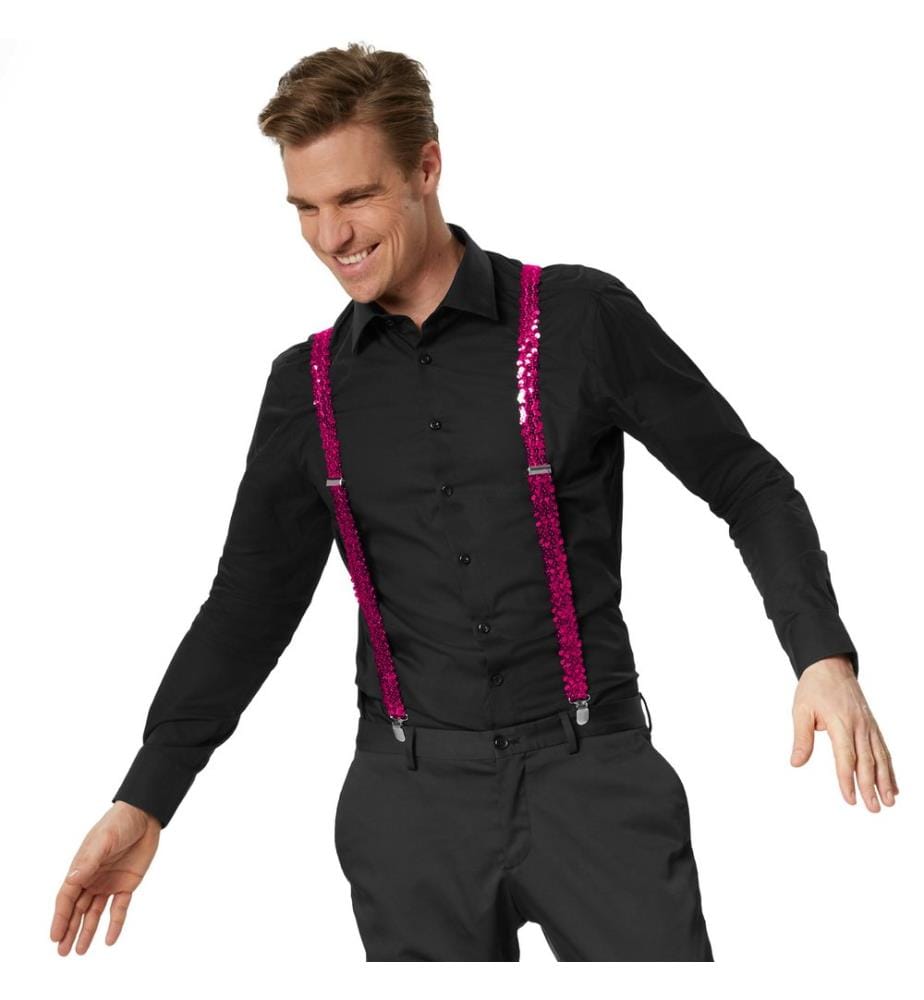 Bretelles à paillettes