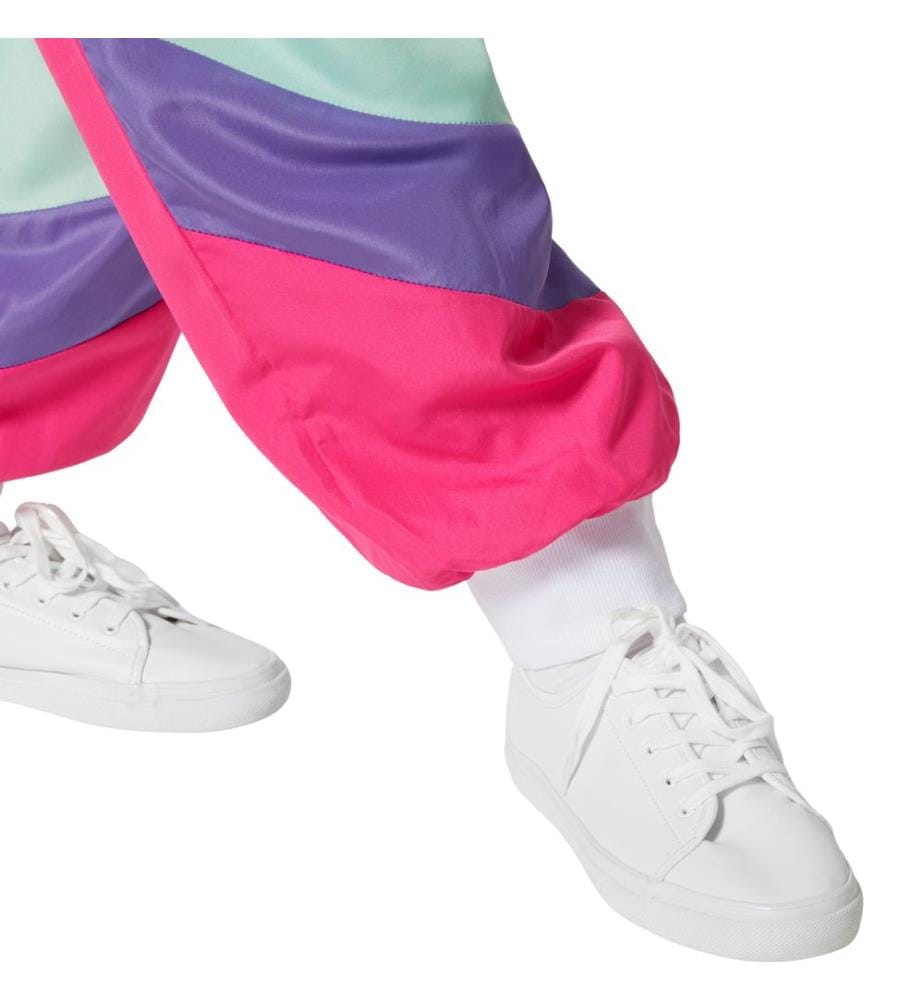 Costume da donna retro anni '80'90 tuta da jogging