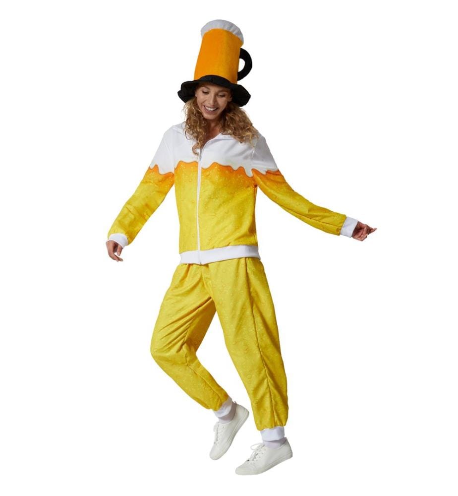 Costume da donna birra tuta da jogging