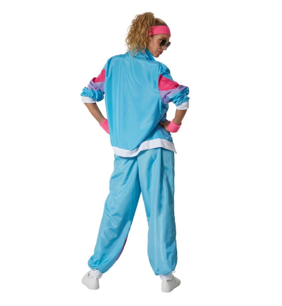 Costume da donna retro anni '80 e '90 set tuta jogging