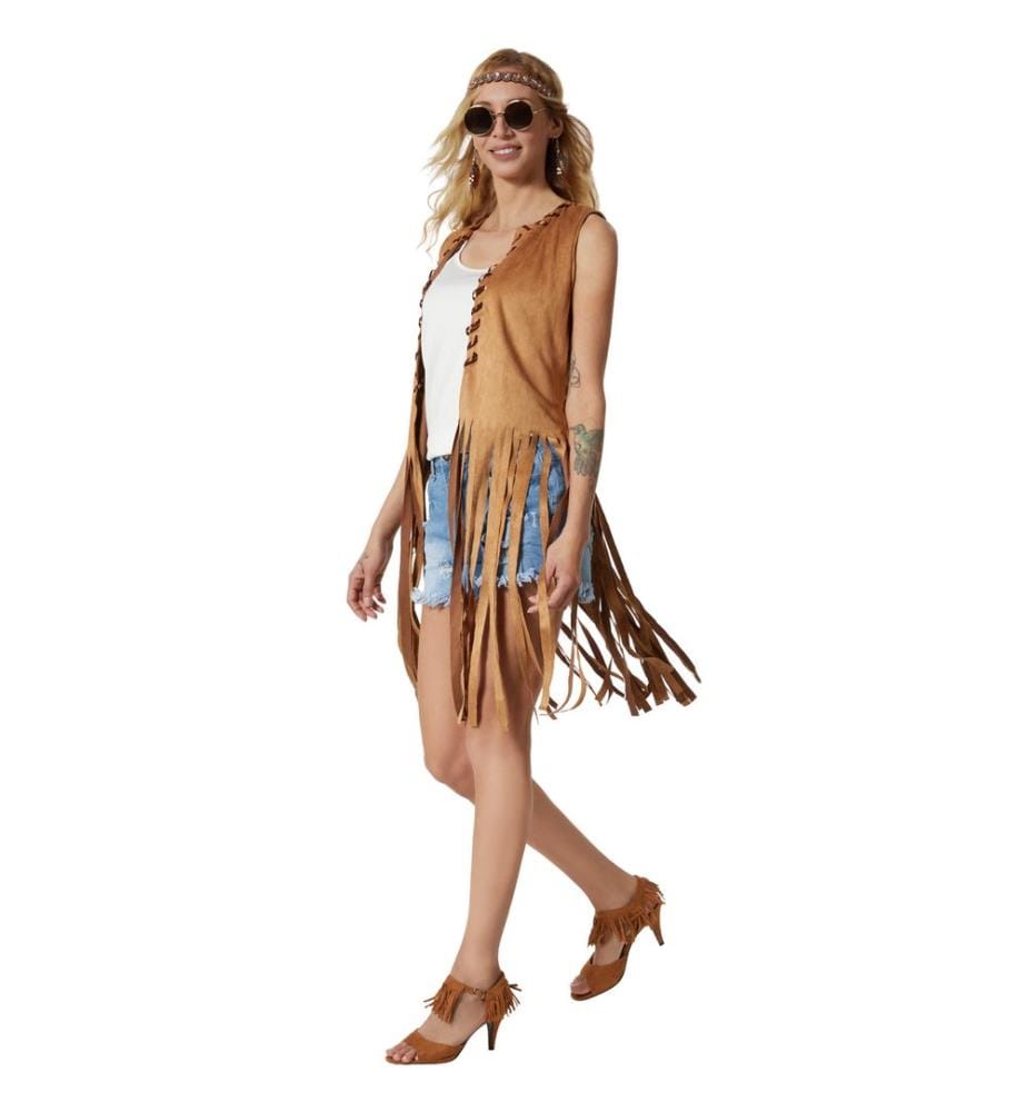 Damenkostüm Hippie Weste
