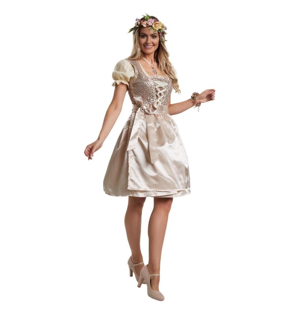 Frauenkostüm Mini-Dirndl Burgau Modell 2
