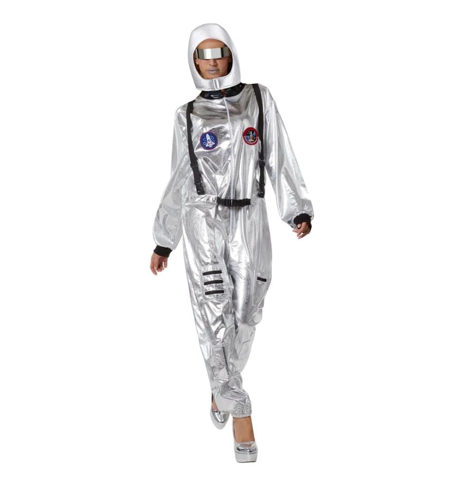 Costume unisex astronauta con cascoocchiali e guanti