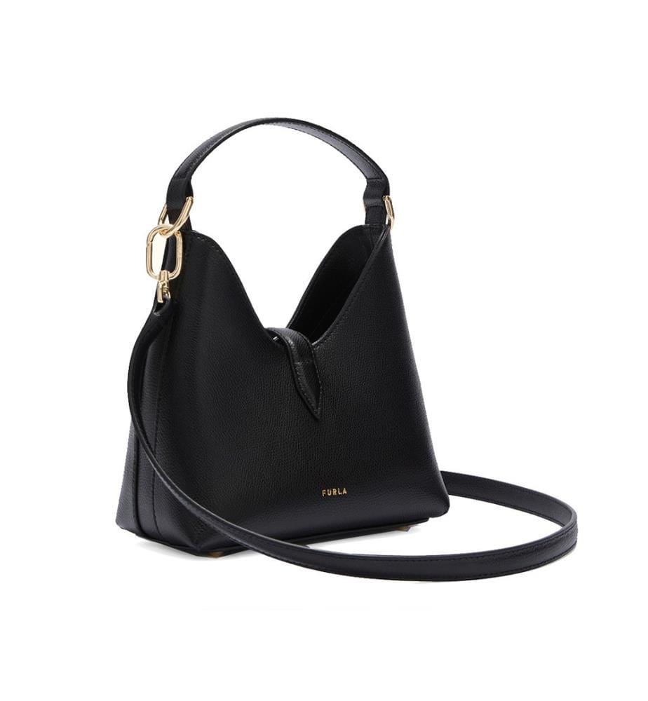 Iride Mini Hobo W/Strap - Noir