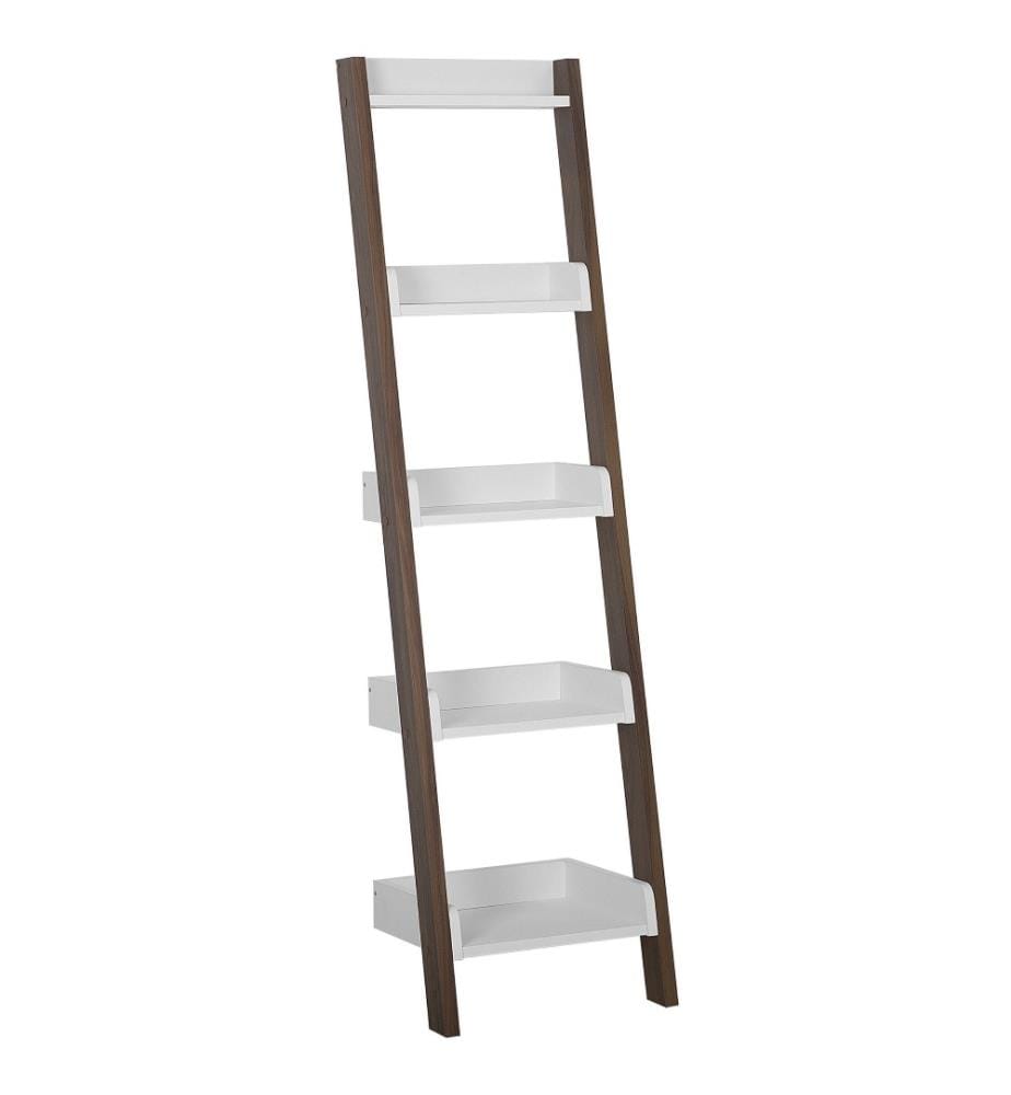 Mobile con 5 ripiani MOBILE DUO 166 cm Marrone/Bianco