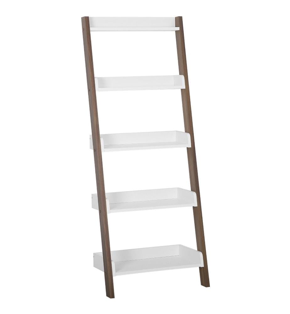 Mobile con 5 ripiani MOBILE TRIO 164 cm Marrone/Bianco