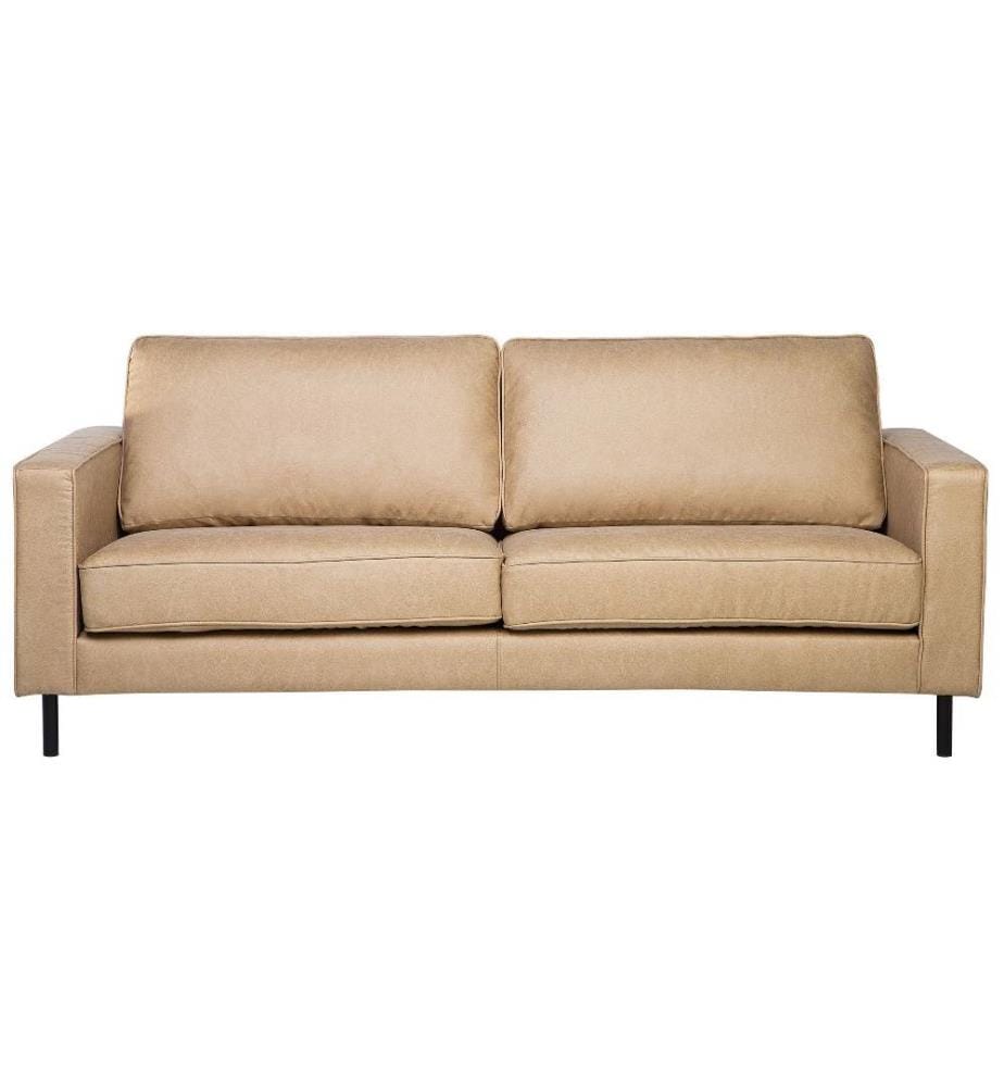 Set da salotto 4 posti SAVALEN Pelle sintetica Beige