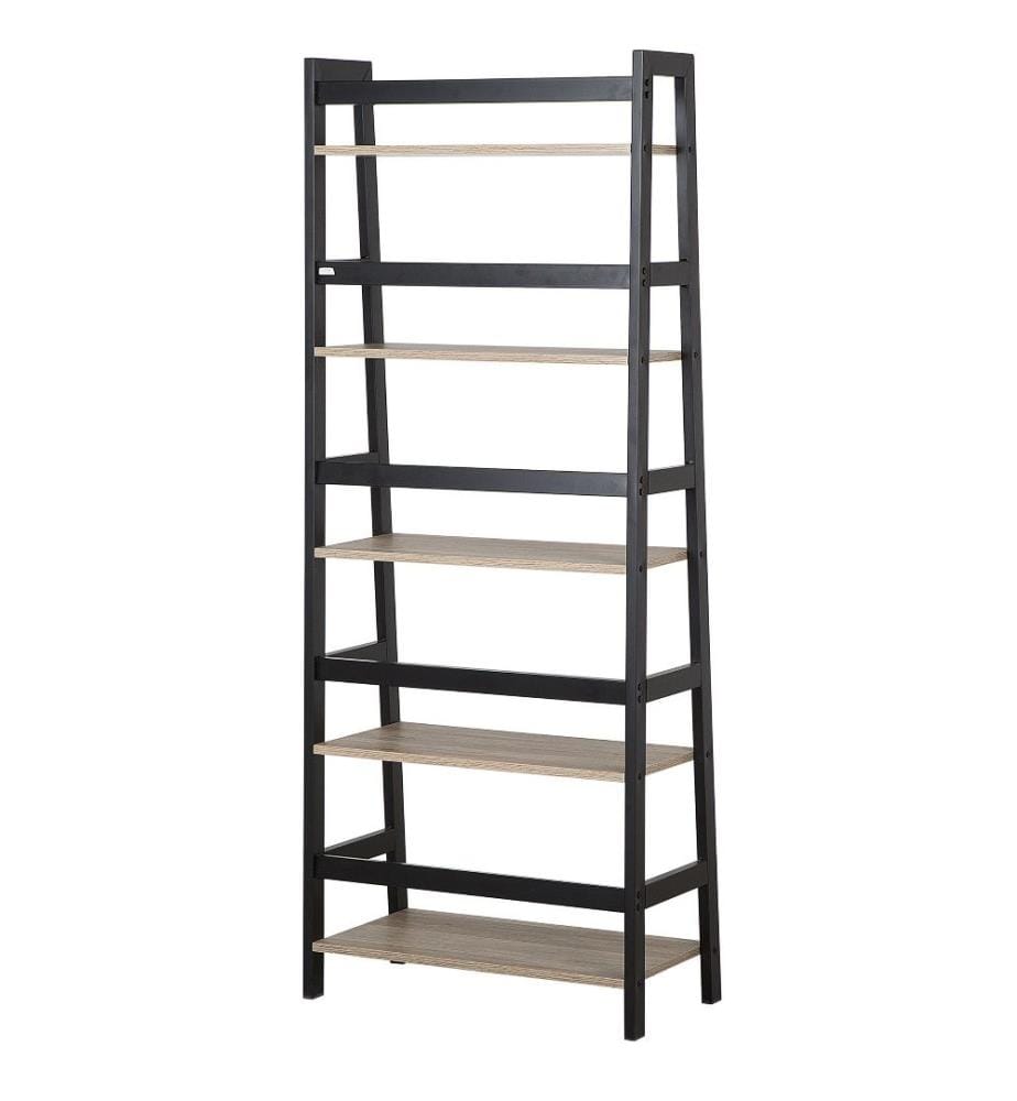 Mobile con 5 ripiani CROYDON 163 cm Nero