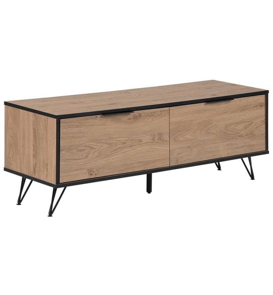 TV-Möbel HALSTON Braun / Schwarz