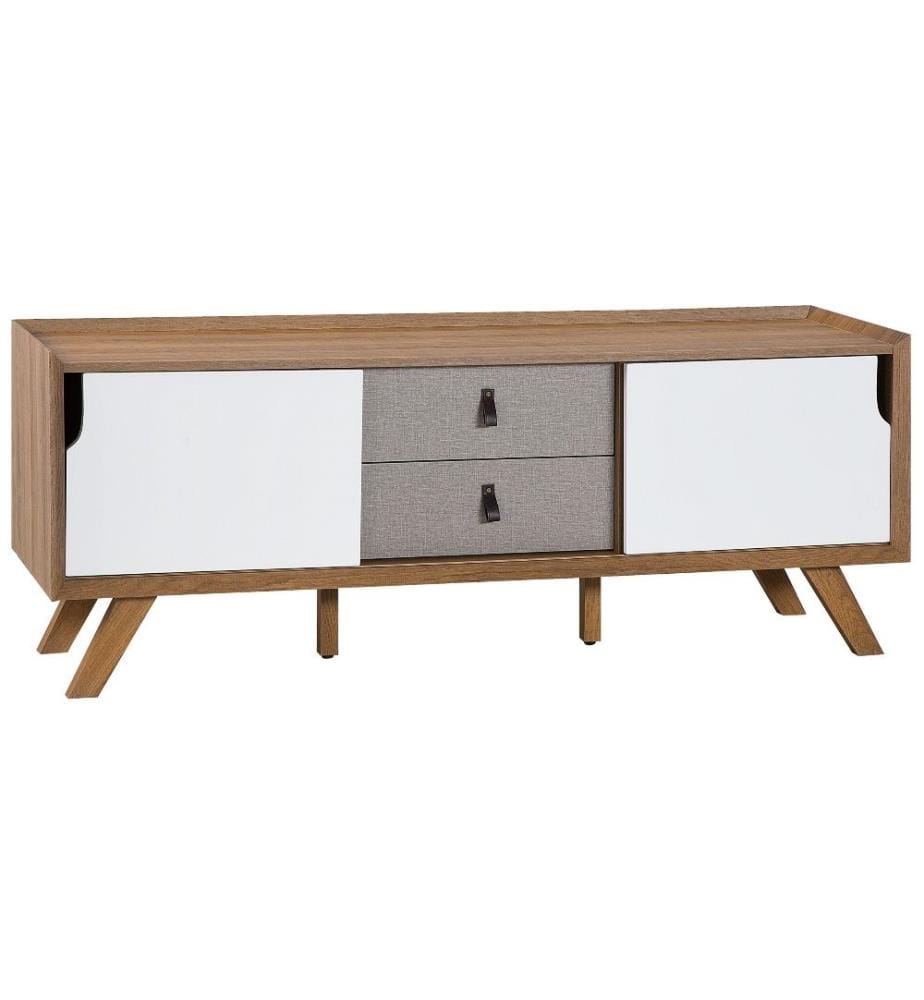 TV-Möbel ACTON Braun / Weiss