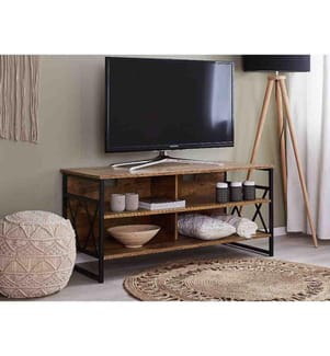 TV-Möbel CARLISLE Dunkelbraun