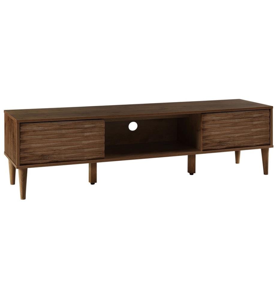 TV-Möbel KAYAN Dunkelbraun