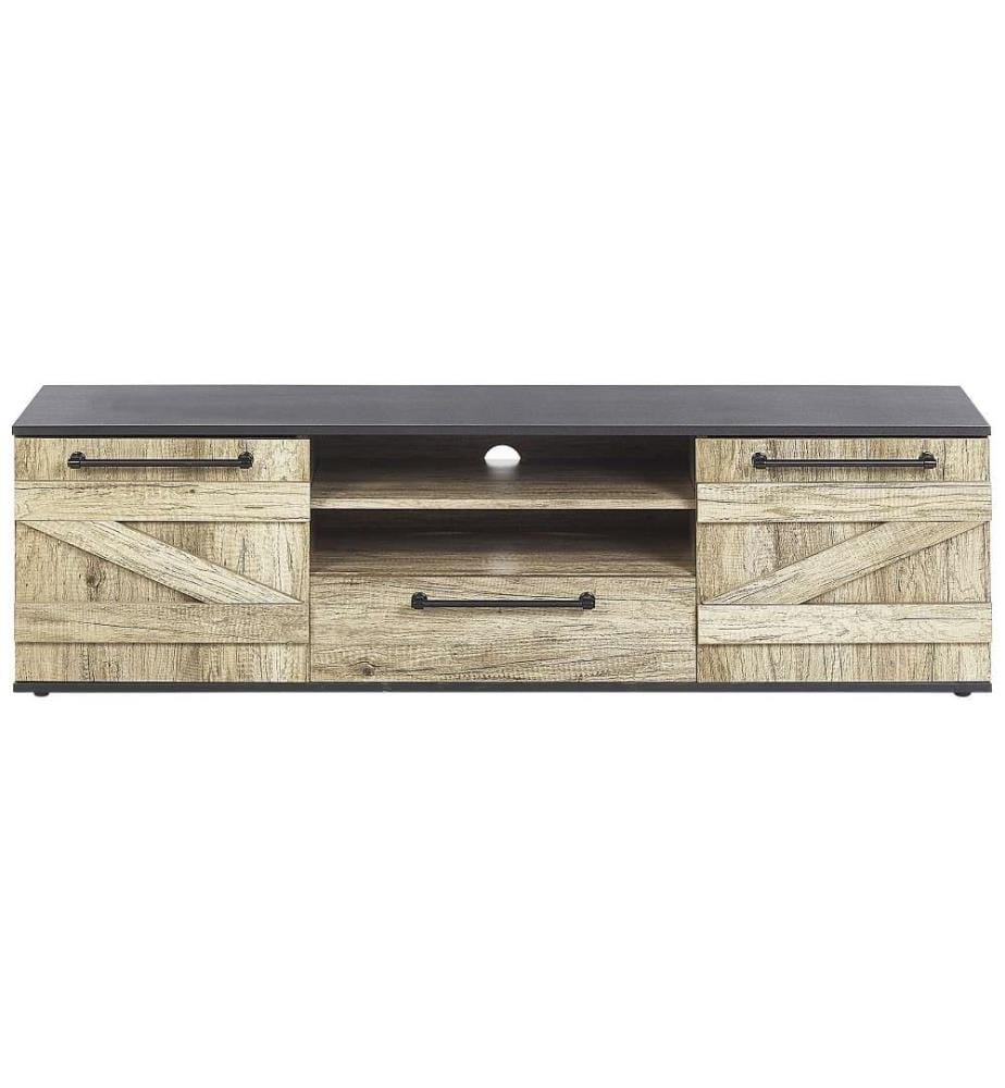 TV-Möbel SALTER Braun / Schwarz