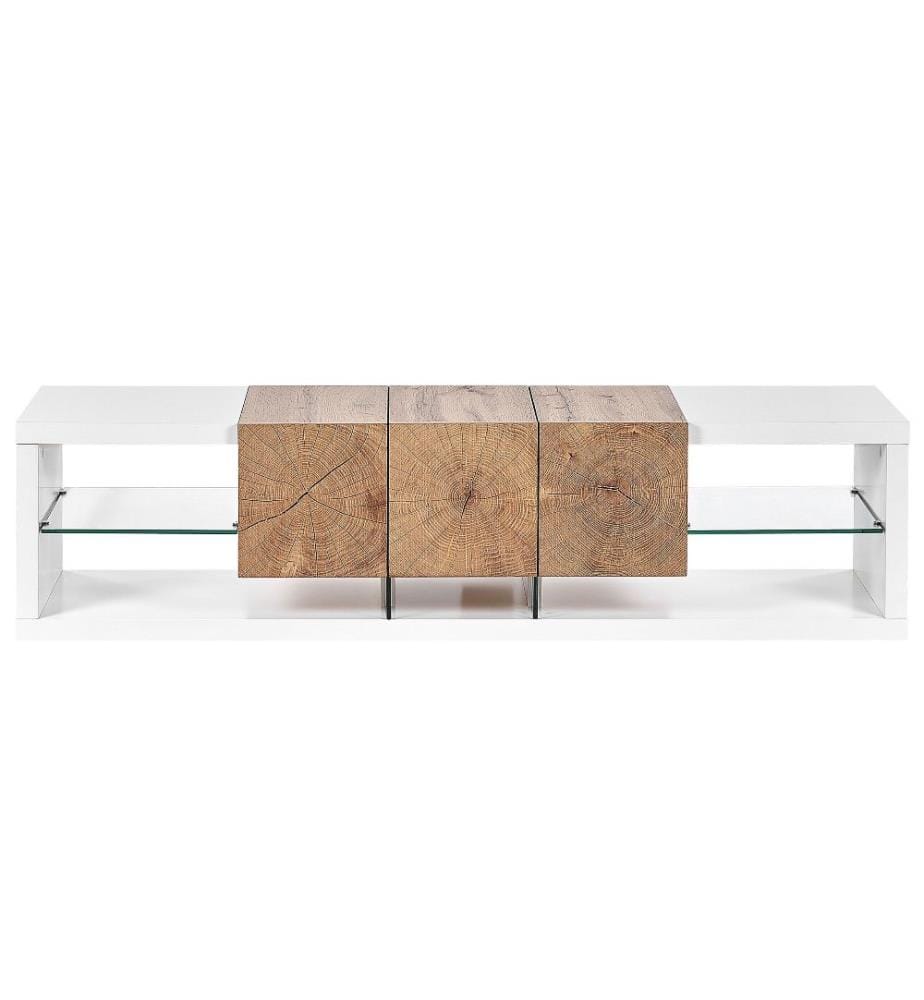 Meuble TV FULERTON Blanc