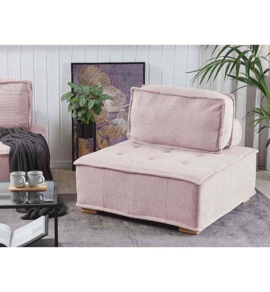 Sesselmodul TIBRO Stoff Rosa