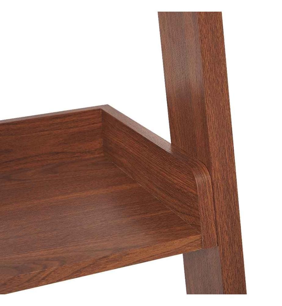 5 Tier Shelving Unit MOBILE DUO 169 cm Dark Brown