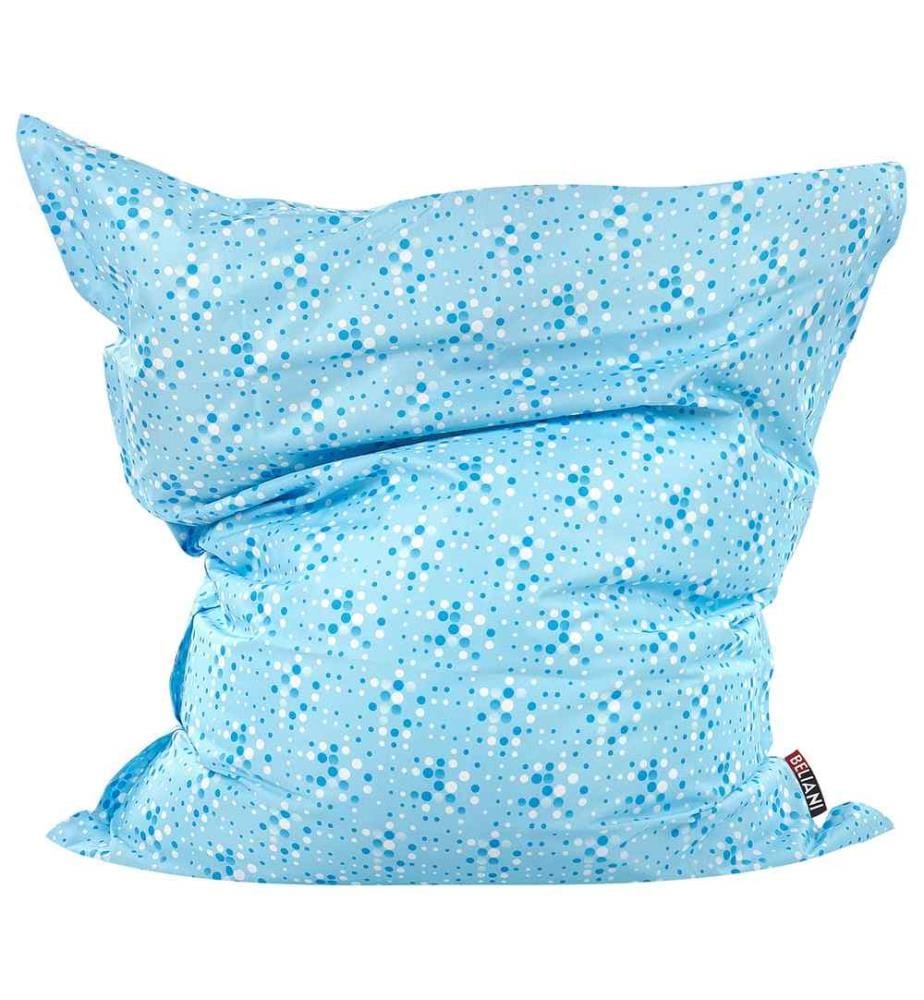 Sitzsack 300 L FUZZY 140 cm 180 cm Hellblau
