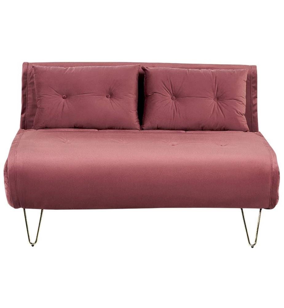 Set da salotto 3 posti VESTFOLD Velluto Rosa