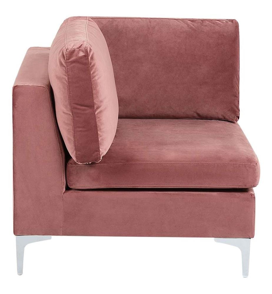 Module d'angle EVJA Velours Rose