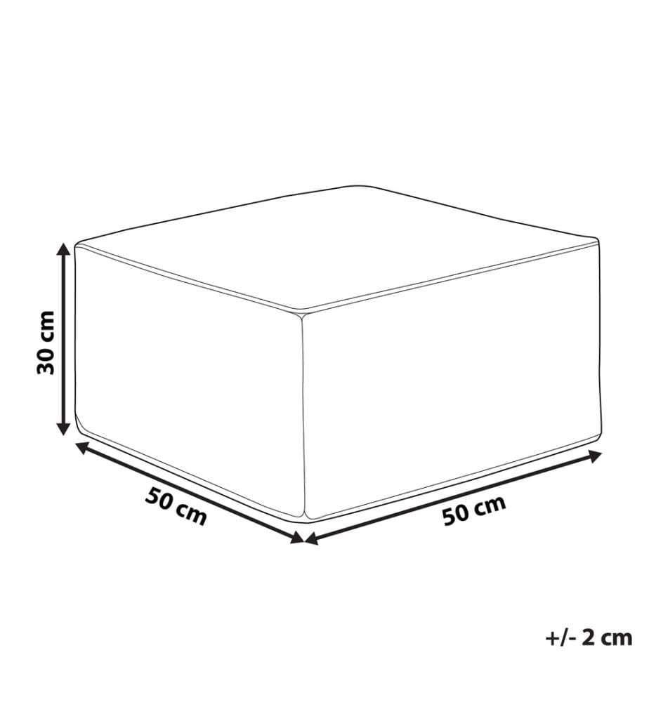 Pouf MUKKI Coton Beige