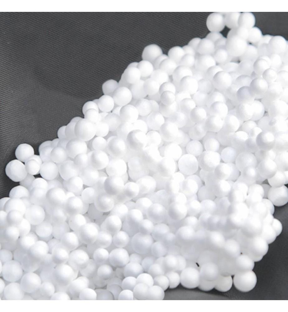 Pouf poire 300 L FUZZY EPS 10 cm 60 cm Blanc