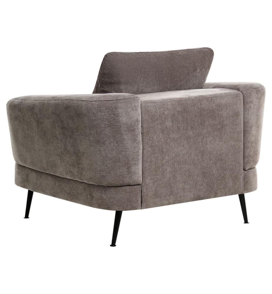 Sessel KJAER Chenillegewebe Taupe