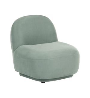 Poltrona LOVBERG Tessuto Verde chiaro