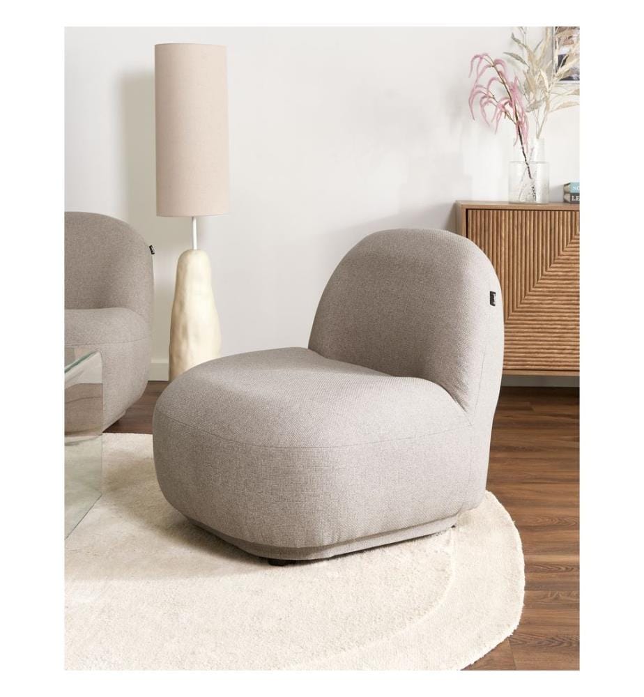 Poltrona LOVBERG Tessuto Beige