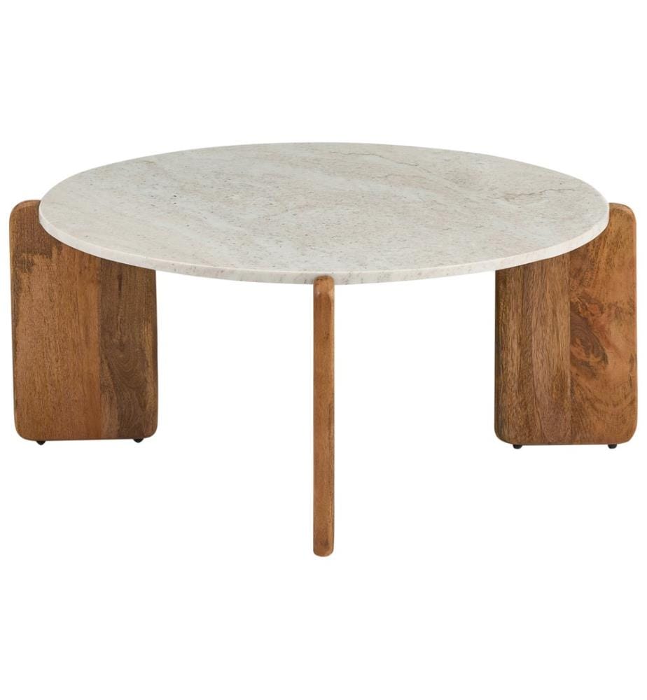 Couchtisch LUNO Marmor Hellbeige