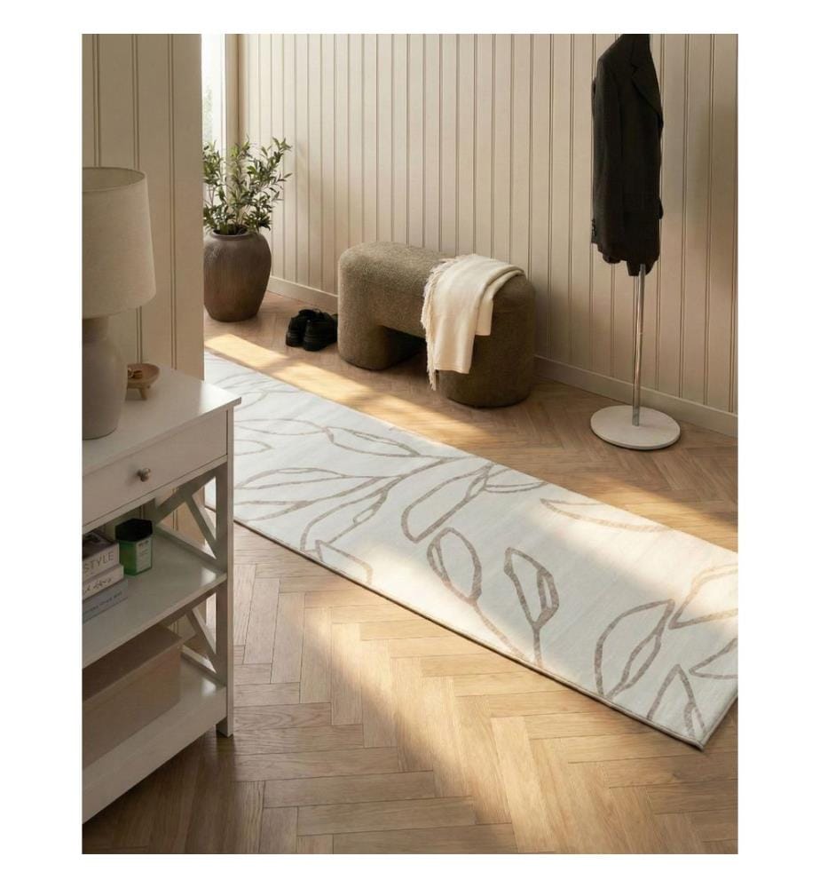 Teppich BISMIL Hellbeige 80 x 300 cm