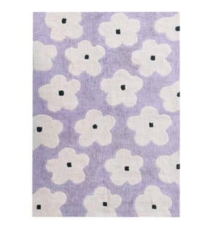 Kinderteppich MOKHVA Hellviolett 140 x 200 cm Baumwolle